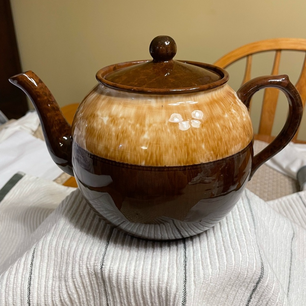 Brown Ceramic Teapot